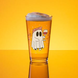 Wine Boo Pint Glass