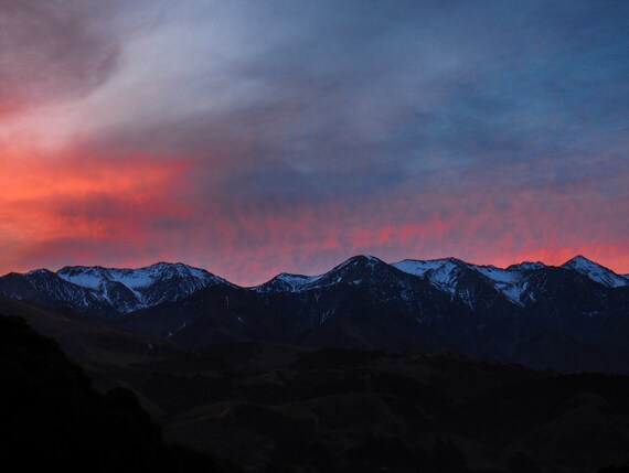 Mountain Sunset Photography Etsy