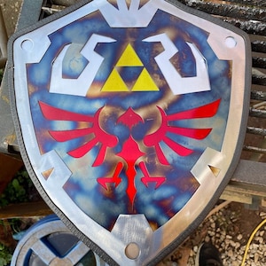 Metal Legend of Zelda Hylian Shield Wall Hanging