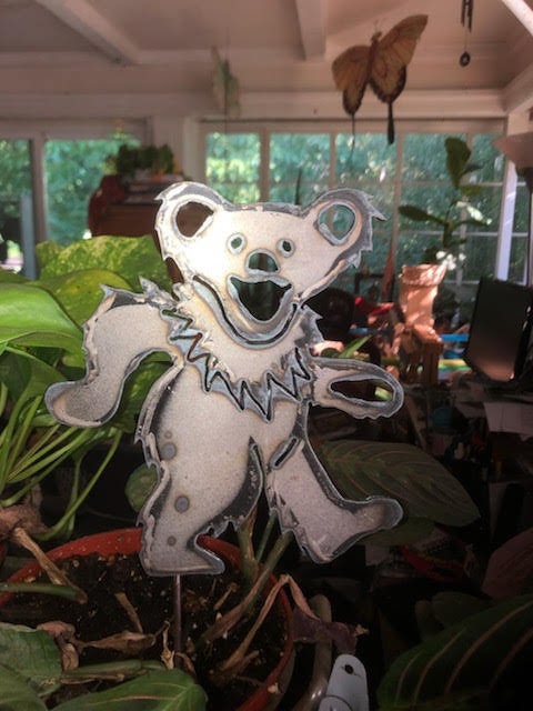Handmade Grateful Dead Dancing Bears for the Garden - Etsy