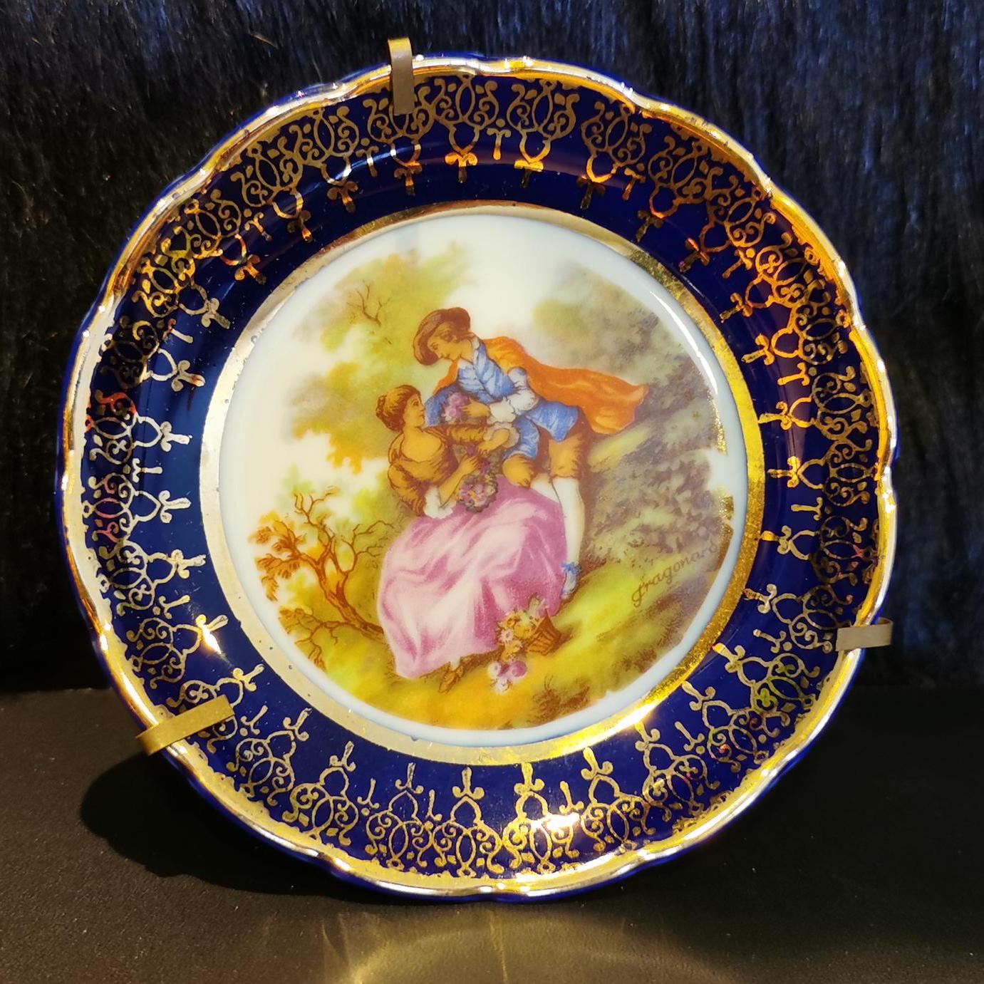 「#期間限定」のおすすめ人気ランキング Limoges Etsy - Gold and Cobalt Plates アンティーク雑貨