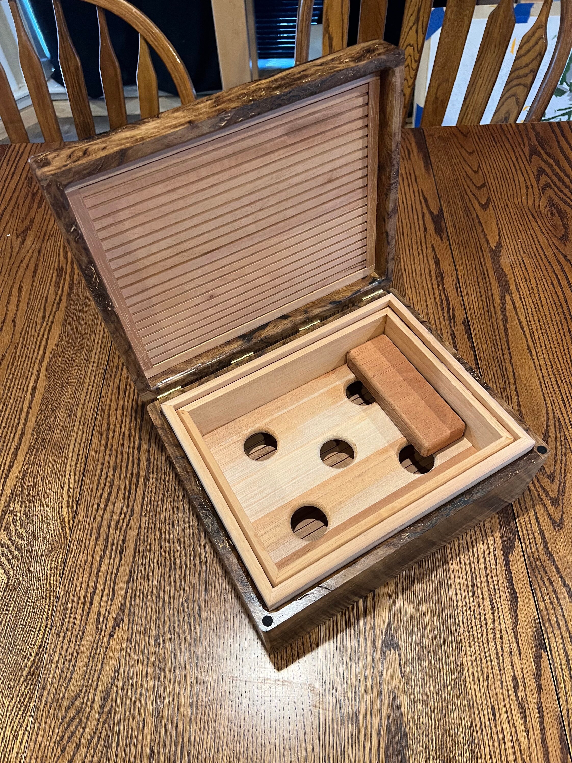 Humidor Texas Live Oak Etsy