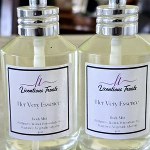 Luxury Body Mist Fine Fragrance Versatile Body Mist Feminine Fragrance Scented Body Spray Her Very Essence Body Mist