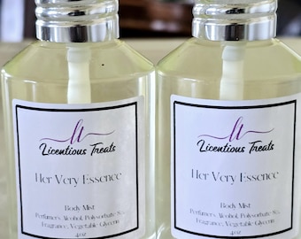 Spray corporal de lujo Spray corporal de fragancia fina Spray corporal versátil Spray corporal perfumado con fragancia femenina Spray corporal Her Very Essence