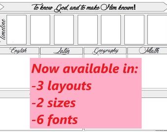 printing for homework Foundations Boards - All Styles