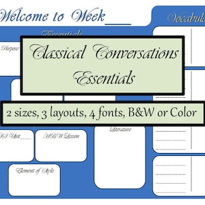 Essentials - Classical Conversations