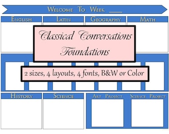 Foundations - Classical Conversations