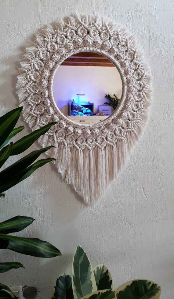 Macrame Mirror Wall Hanging 2019 Design – Wall Design Ideas