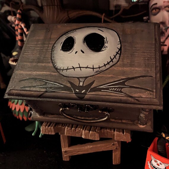 nightmare before christmas trinket box