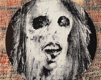 Placa decorativa de pared con historias de miedo para contar en la oscuridad