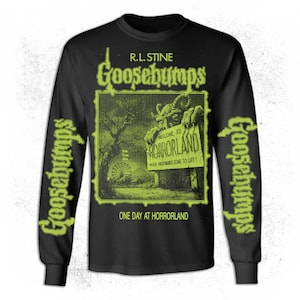 Camiseta de manga comprida Horrorland Slime Green Goosebumps