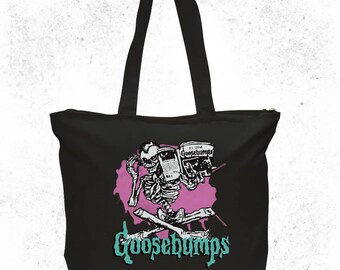 Vintage Goosebumps Book Bag Backpack Mummy on Skateboard  display picture 1
