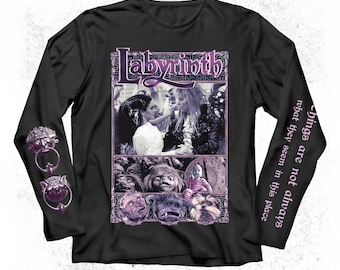 Labyrinth Black Oubliette Longsleeve Shirt