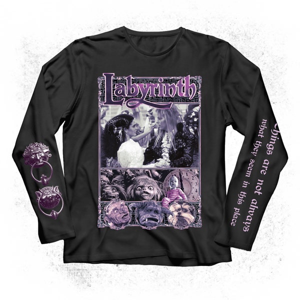 Labyrinth Black Oubliette Longsleeve Shirt