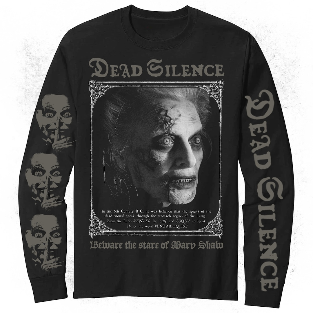 dead silent shirt dress Mary Shaw Dead Silence Longsleeve Shirt