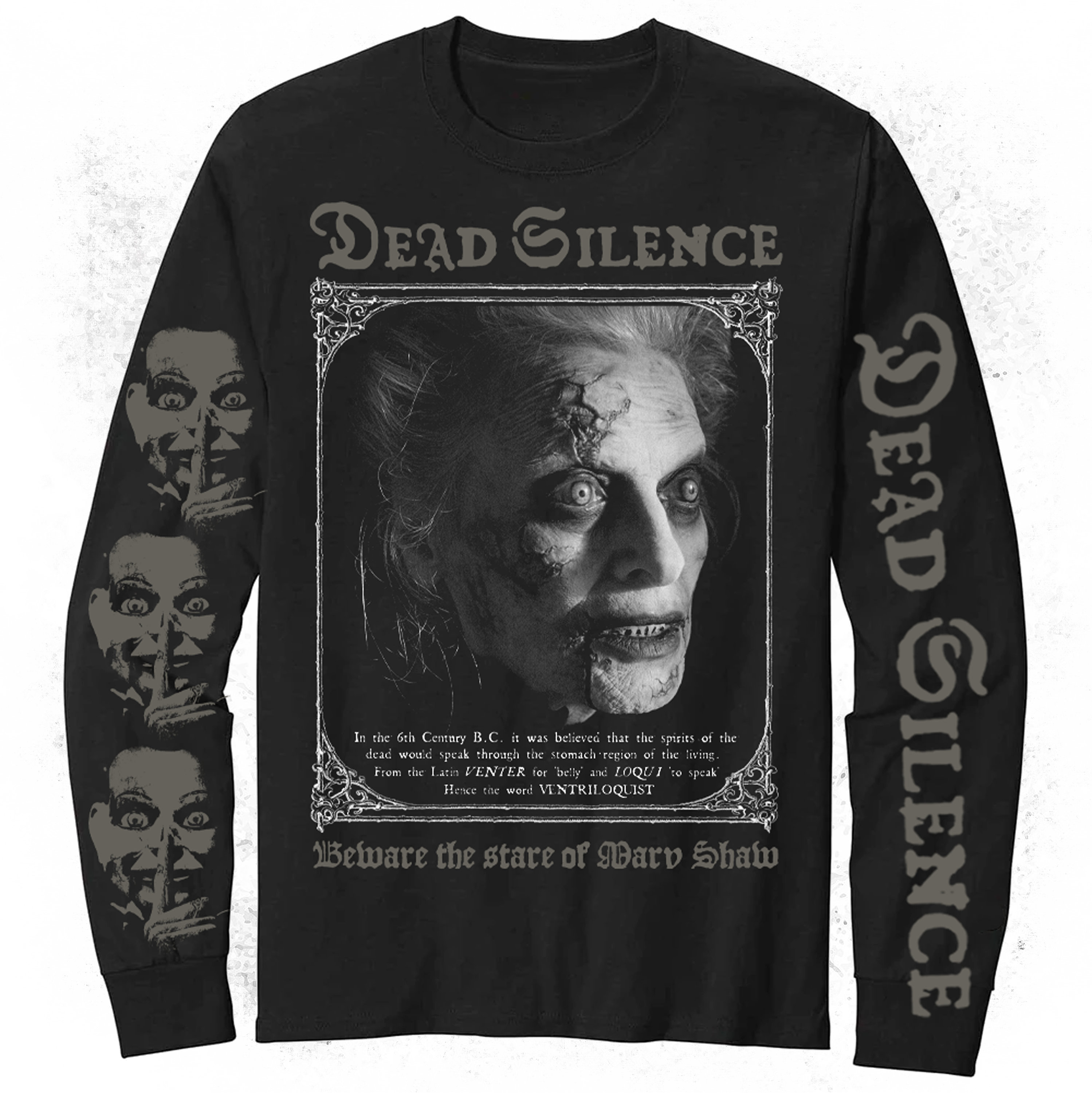 Mary Shaw Dead Silence Longsleeve Shirt - Etsy