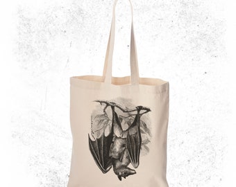 Vintage Bat Tote Bag