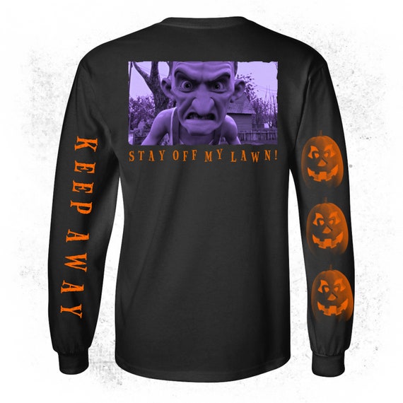 Halloween Night Monster House Longsleeve Shirt - Etsy