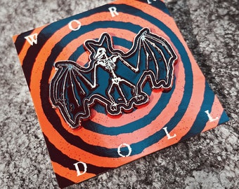 Bat Enamel Pin