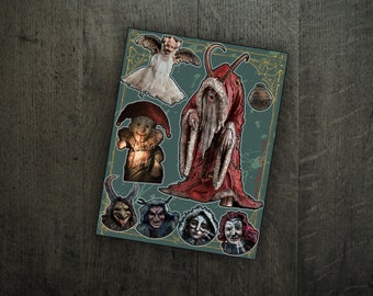 Krampus and Friends Sticker Set