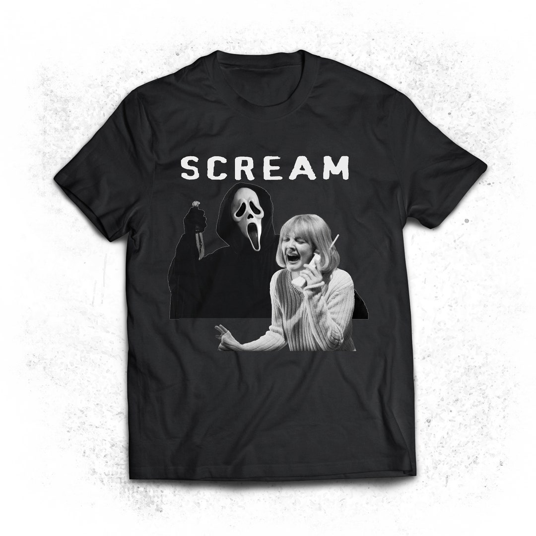 Scream Shirt - Black - Etsy