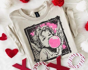 Vintage Cupid bubble gum Tee