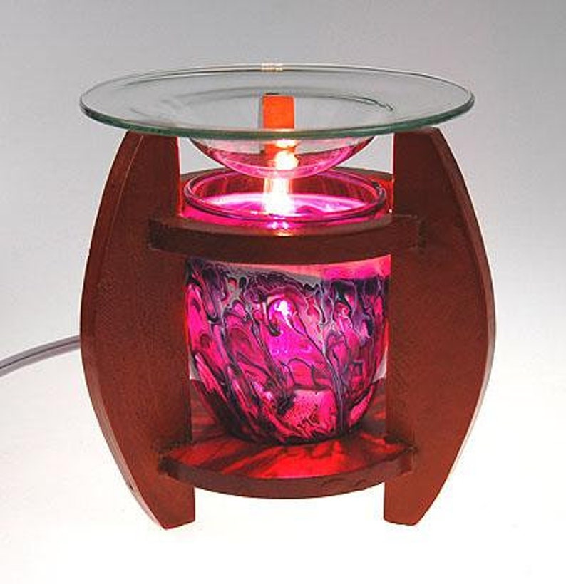 Electric Nightlight Aroma Lamp Dimmer Switch Etsy