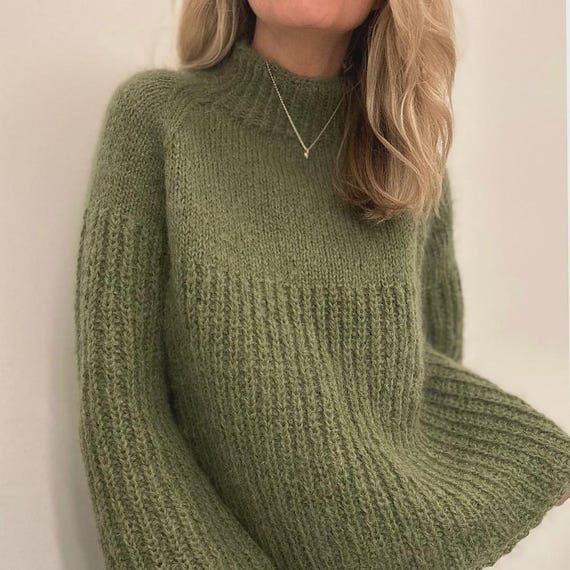 KNITTING PATTERN Latesummerdream Sweater - Etsy