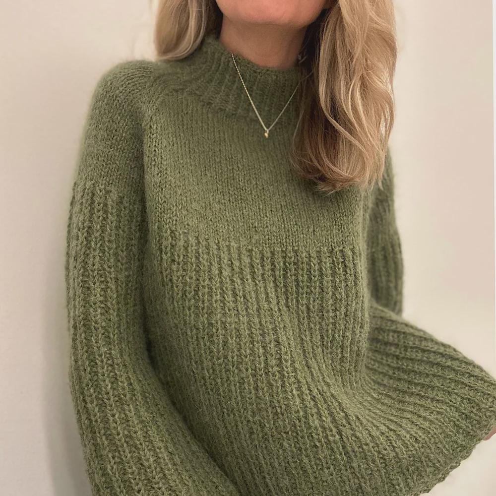 KNITTING PATTERN Latesummerdream Sweater - Etsy