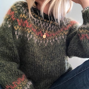 KNITTING PATTERN: Skaanevik sweater 画像 2