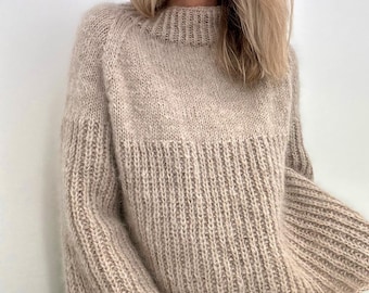 KNITTING PATTERN Latesummerdream Sweater - Etsy