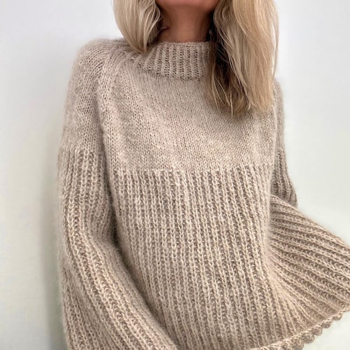 KNITTING PATTERN Latesummerdream Sweater - Etsy