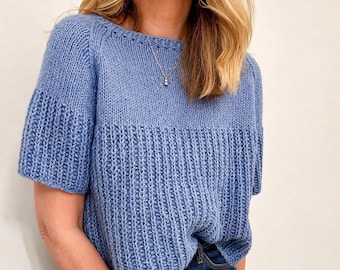 KNITTING PATTERN - Latesummerdream tee
