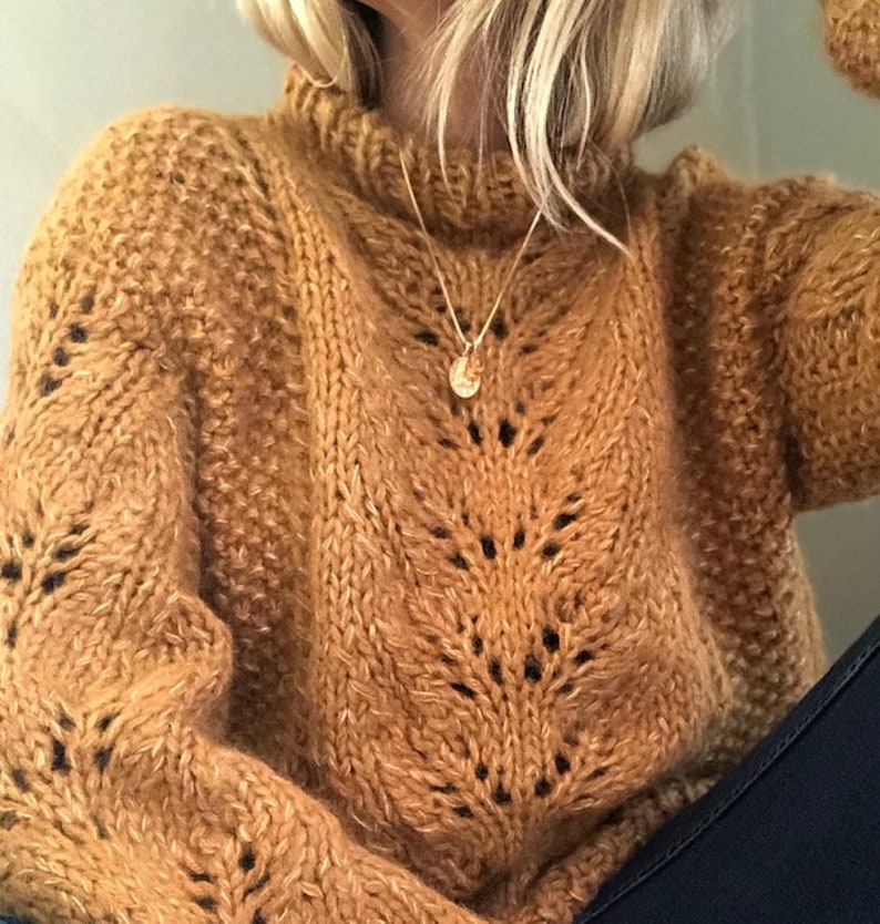 KNITTING PATTERN: Elisabeth sweater image 3