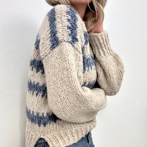 KNITTING PATTERN: Weekend Sweater - Etsy