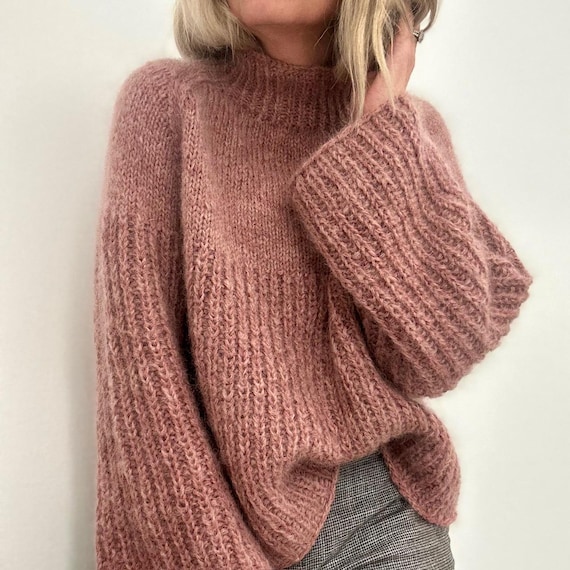 ENGLISH KNITTING PATTERN Latesummerdream Sweater - Etsy ENGLISH KNITTING PATTERN Latesummerdream Sweater - Etsy