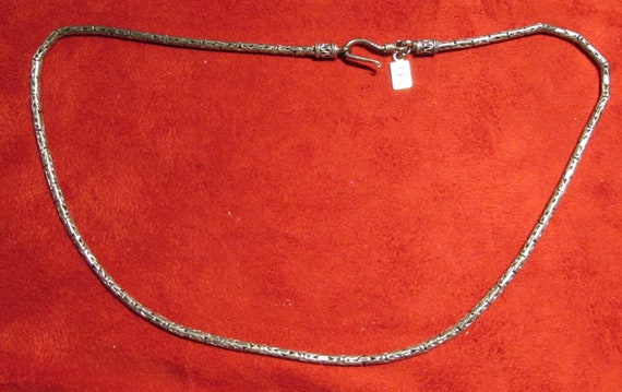 Vintage 18" Byzantine Snake Chain. - image 3