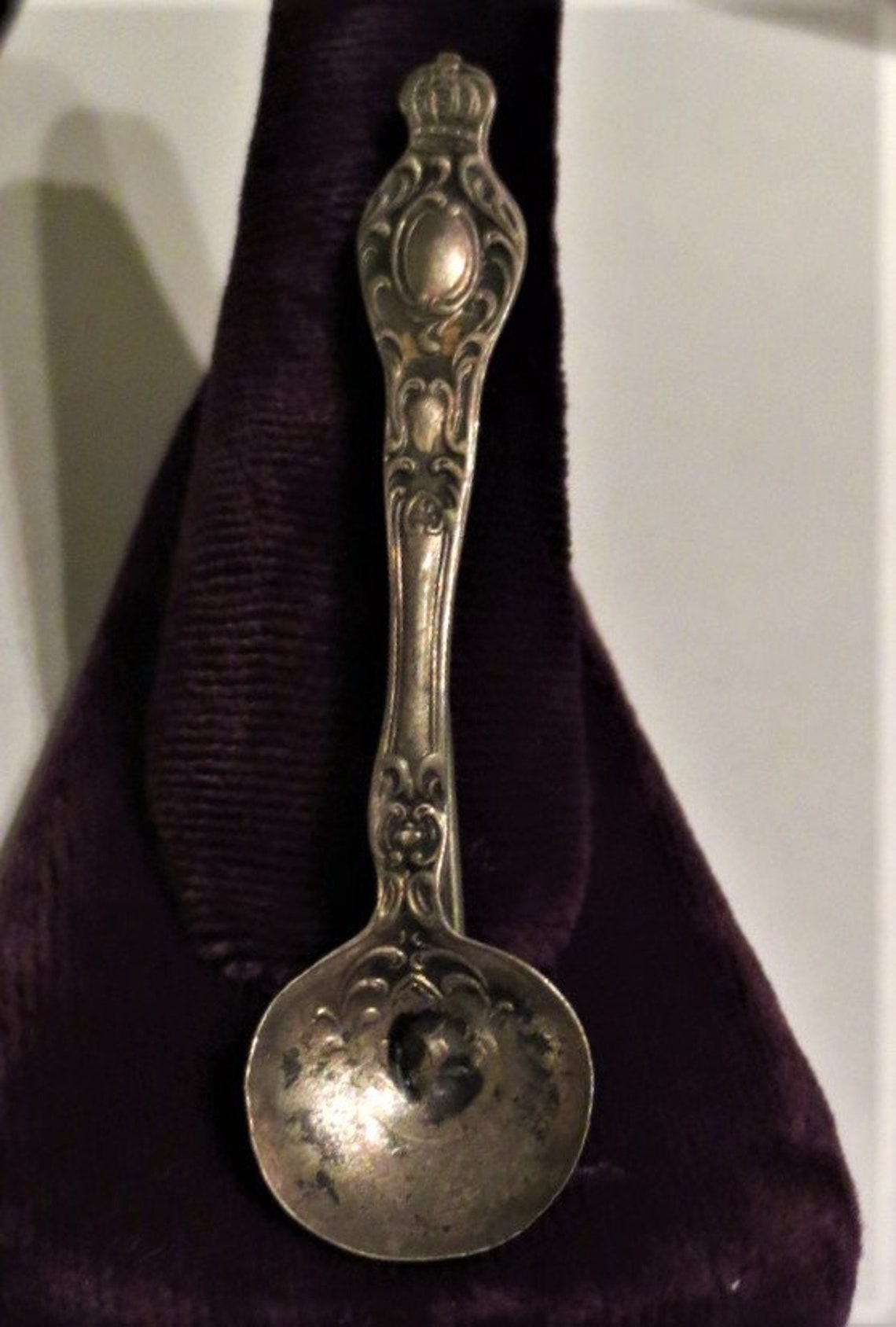 Antique Sterling Miniature Soup Spoon Pin C.1900 Etsy