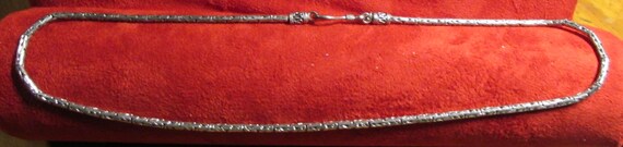Vintage 18" Byzantine Snake Chain. - image 2