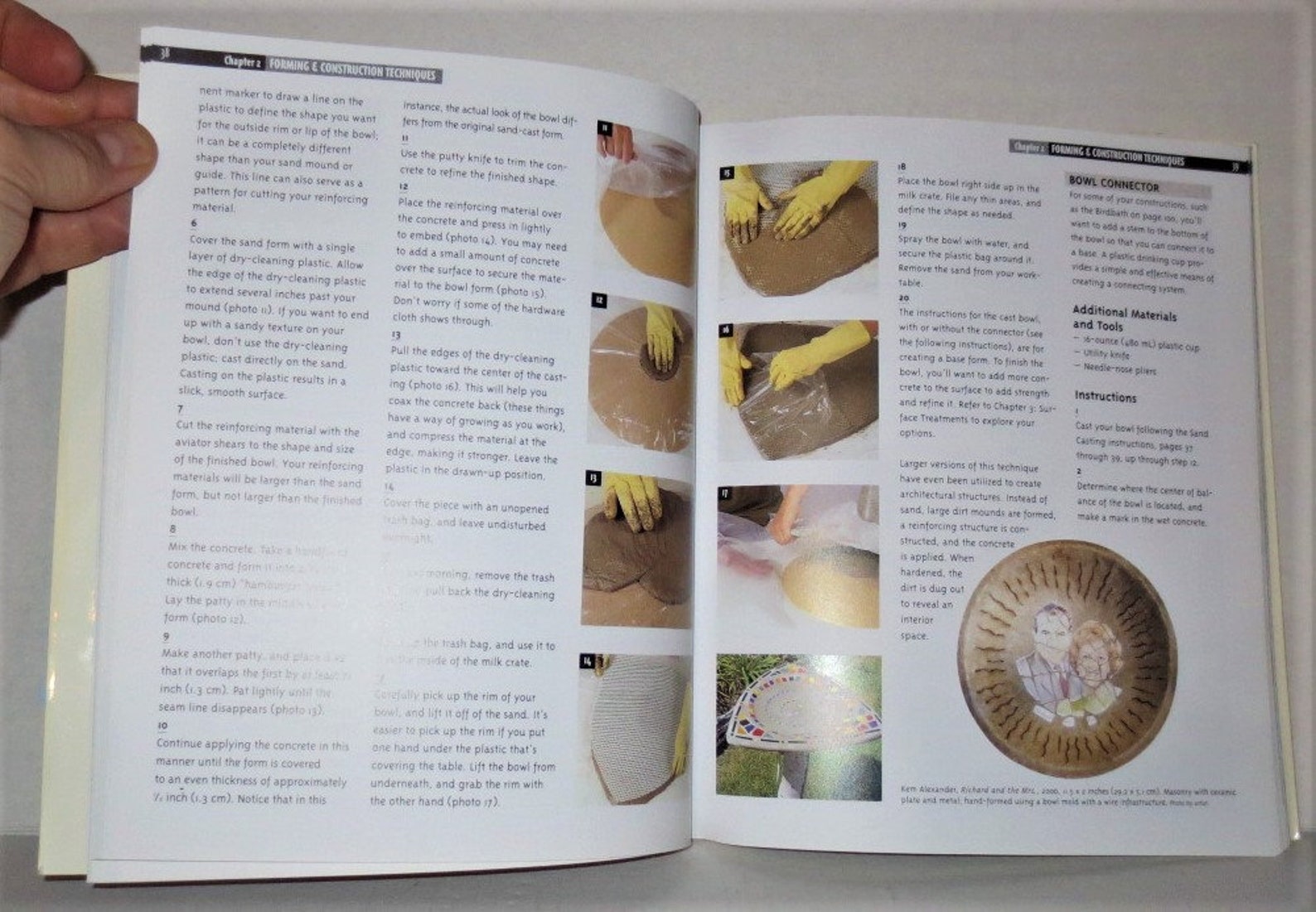 Making Concrete Garden Ornaments by Sherri Warner Hunter. 2002 Etsy