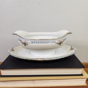 Noritake Cortez Gravy Boat Bowl | Vintage