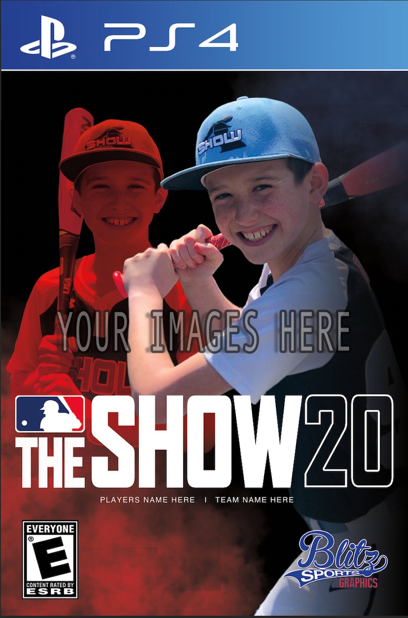 Custom Poster MLB The Show 20 Baseball Video Game Cover Etsy