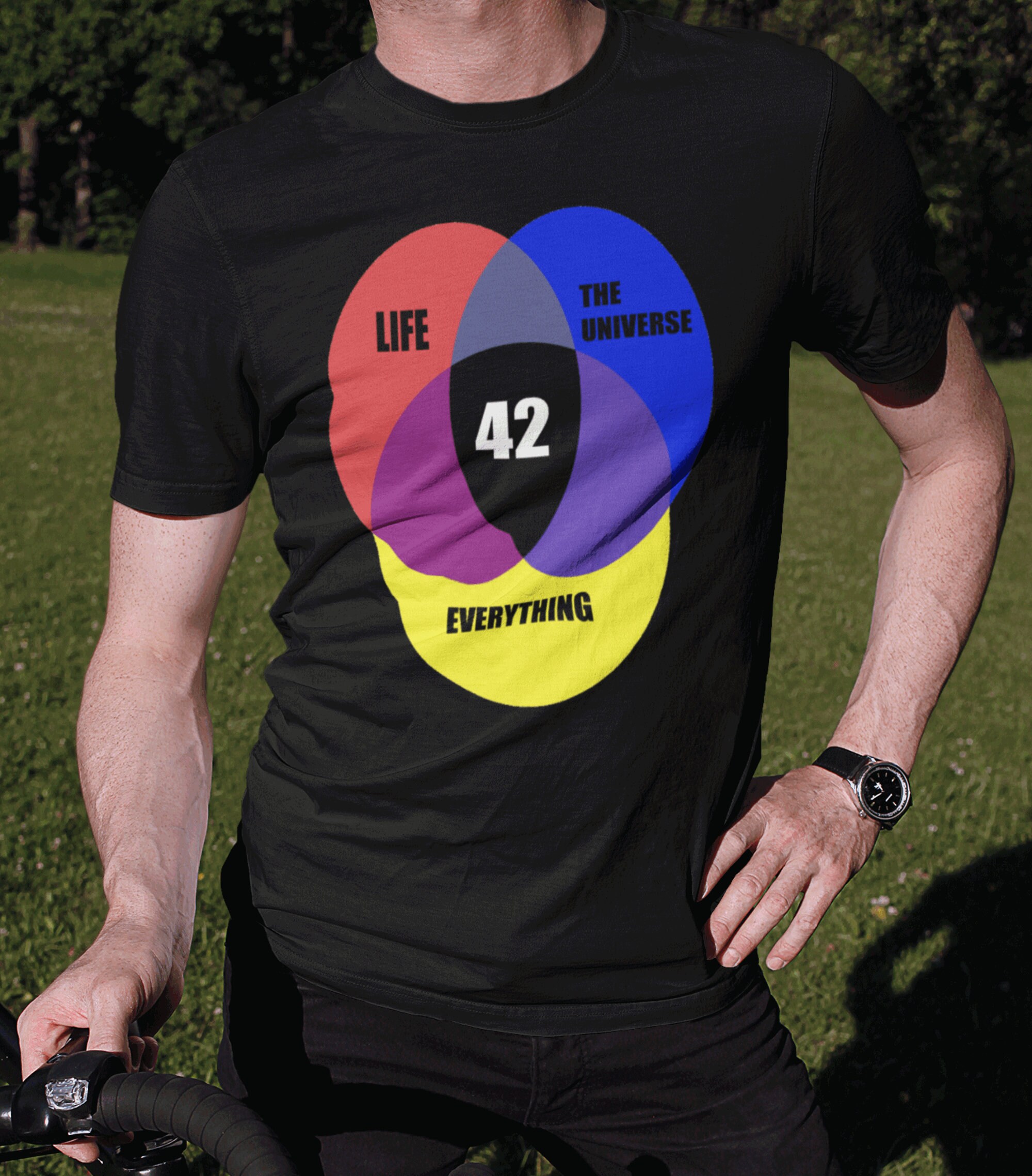 t shirt life universe everything 42