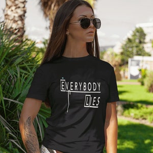 House MD T Shirt/ Everybody Lies T-Shirt Dr House Tee