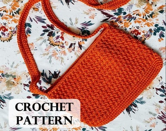 MOTIF, sac à main Southern Sunset, modèle au crochet, petit sac au crochet, sac à main pour enfant