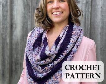 Pattern, Sincere Shawl, Crochet Pattern, Beginner Friendly, Crochet Shawl,