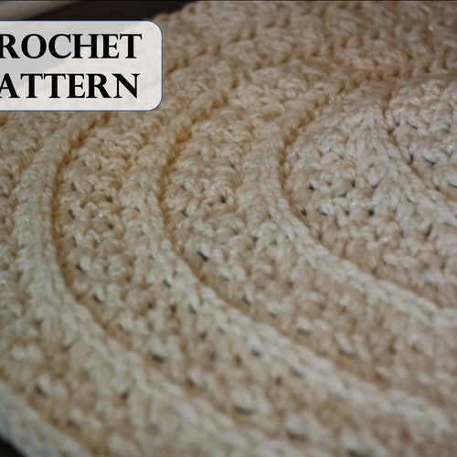 Mandala Crochet Christmas Tree Skirt Etsy