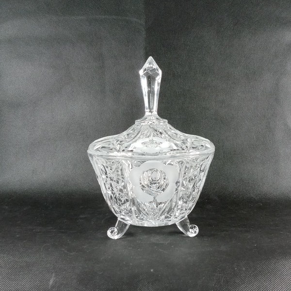 Crystal Candy Dish Etsy