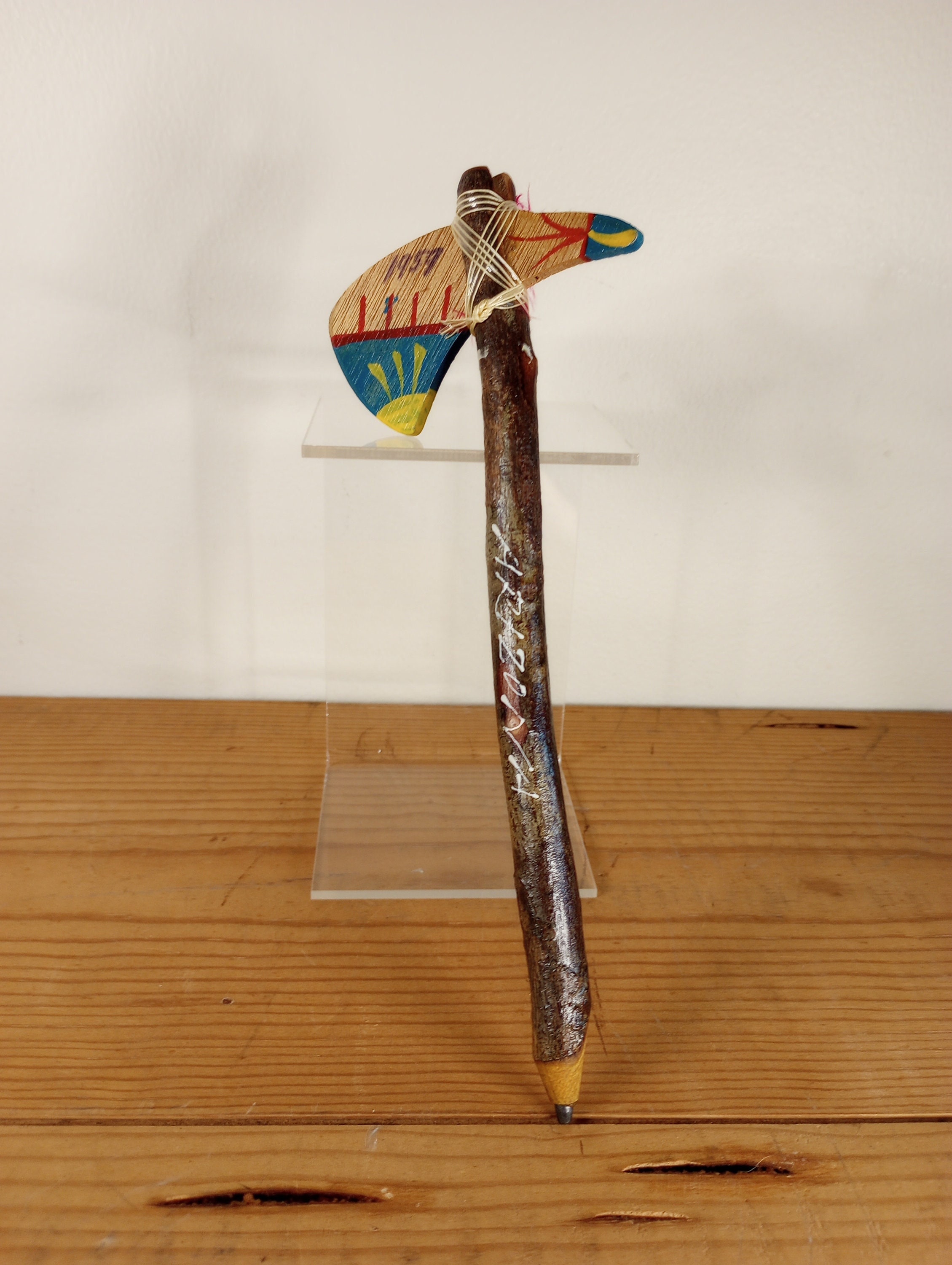 Vintage Politically Incorrect Indian Stick-um Tin, 1 Oz Size Fox