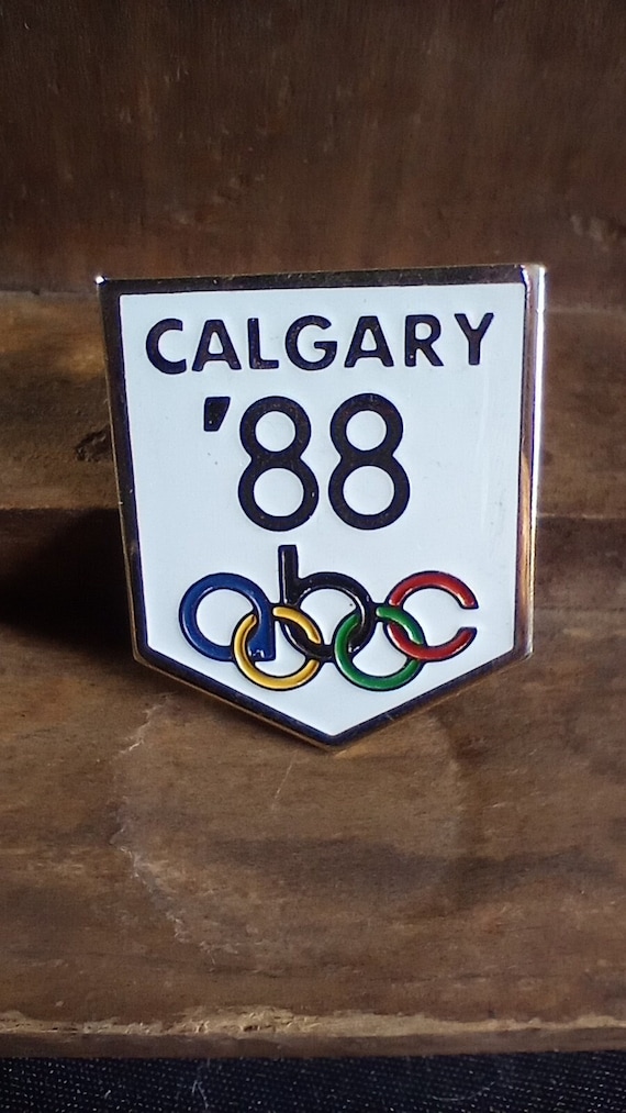 Calgary Olympics ABC Television 1988 Pin
